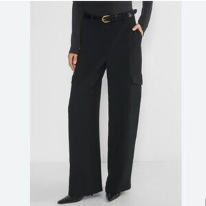 NWT Wilfred Bridger Cargo Pant Sz 6 Black Aritzia